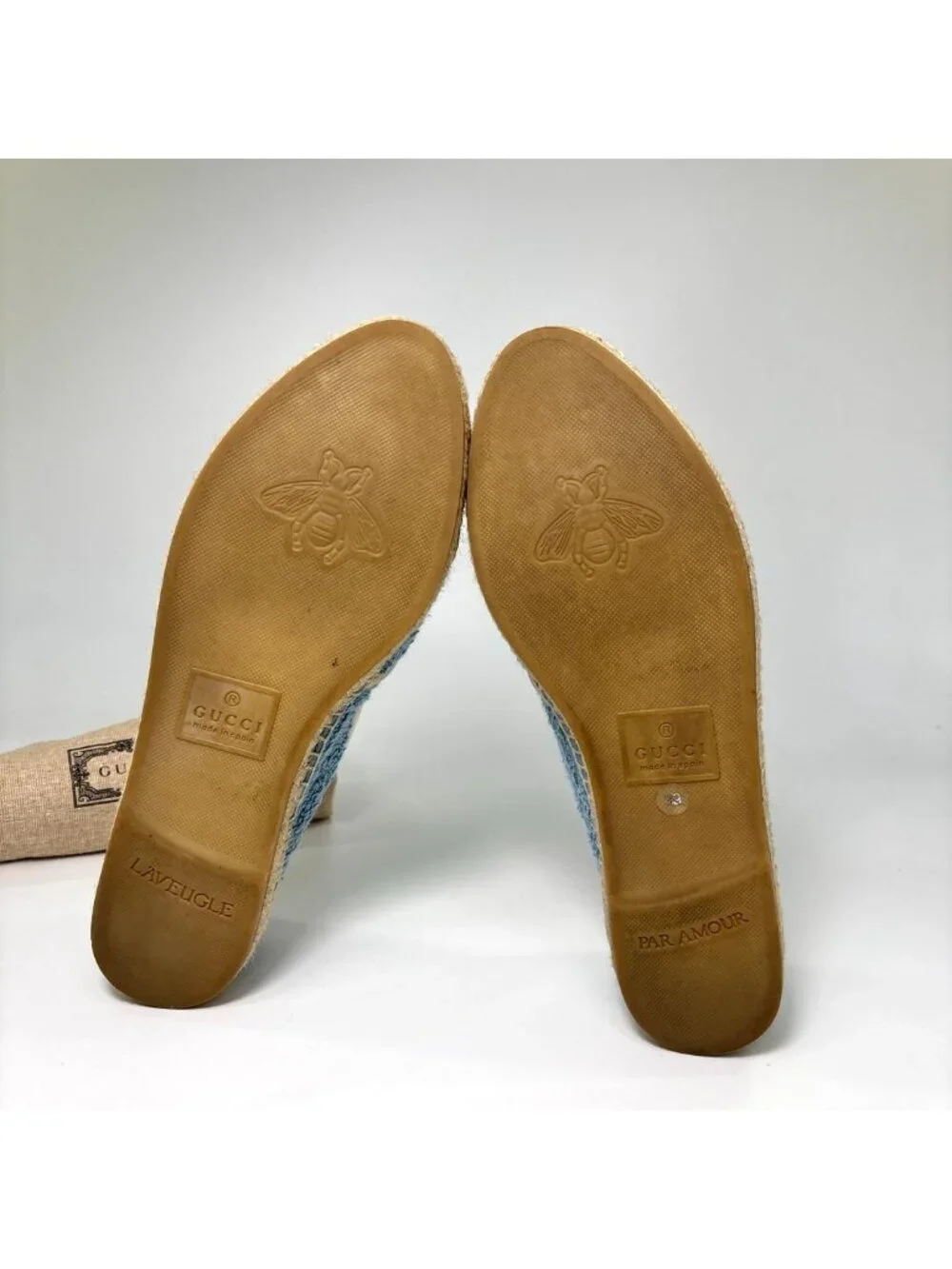 Gucci Espadrilles Slip Ons Interlocking G Shoes